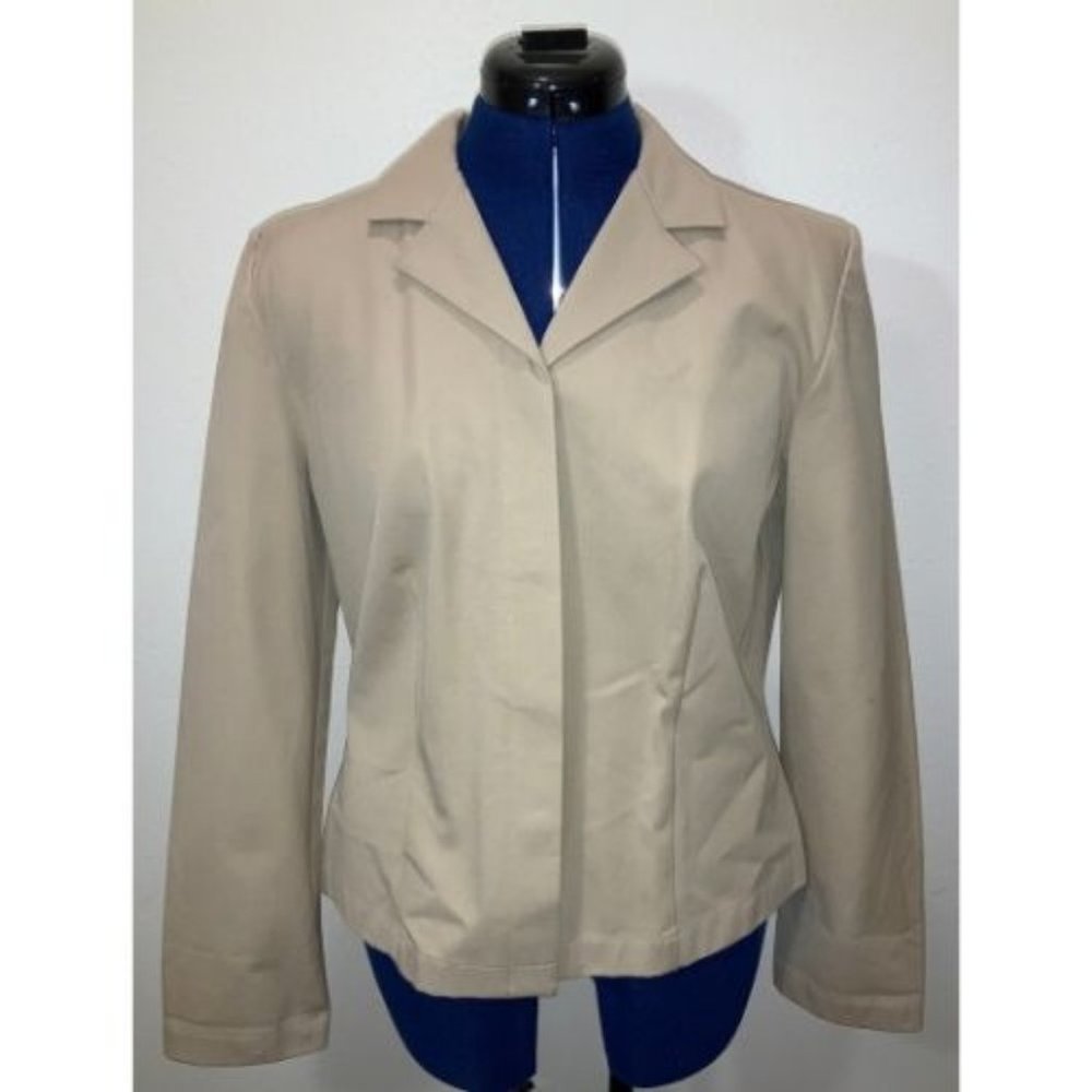 Ann Taylor Loft - Stretch - Khaki Jacket - Size 12